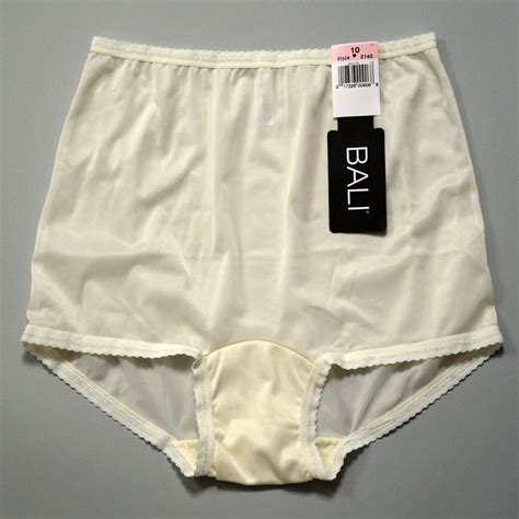 nylon bali panties|bali 2142 nylon briefs.